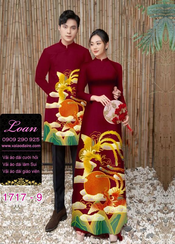 Vải áo dài tết nam nữ