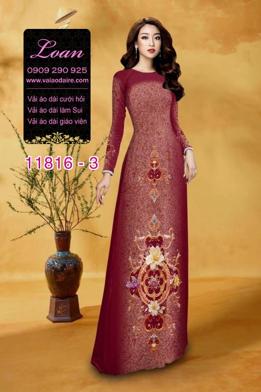 Vải áo dài in 3D