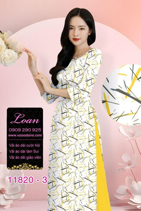 Vải áo dài in 3D