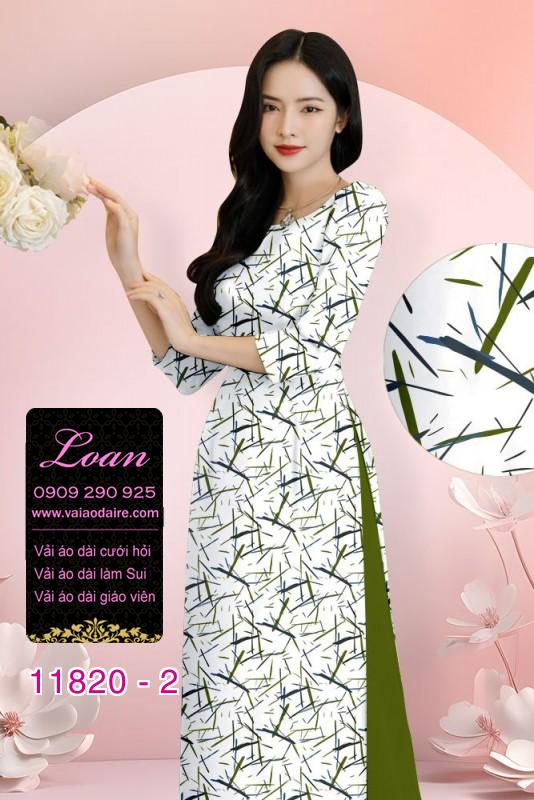 Vải áo dài in 3D