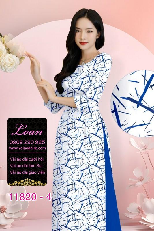 Vải áo dài in 3D