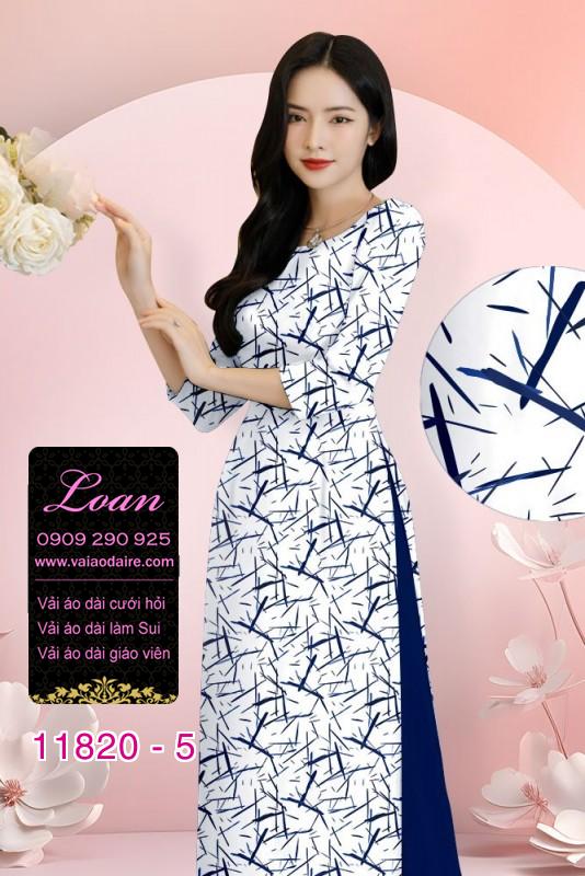 Vải áo dài in 3D