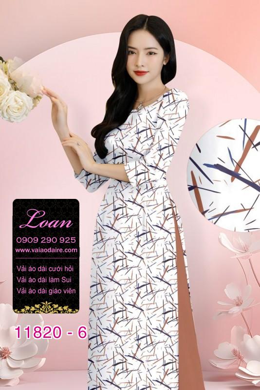 Vải áo dài in 3D