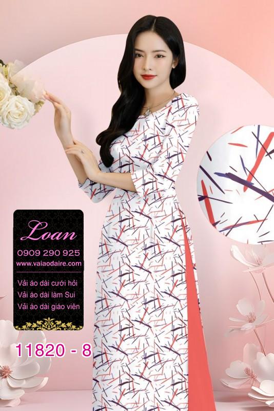 Vải áo dài in 3D