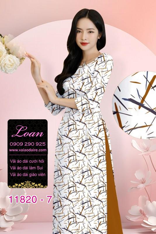 Vải áo dài in 3D