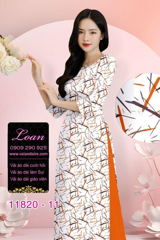 Vải áo dài in 3D