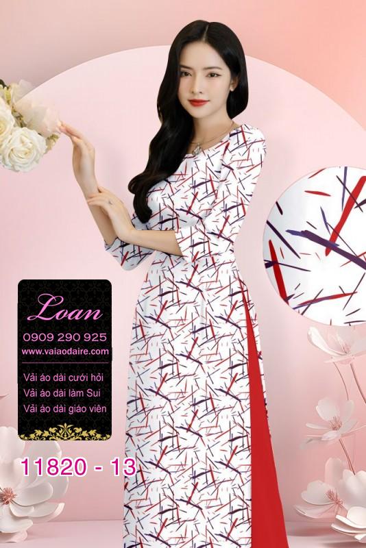 Vải áo dài in 3D