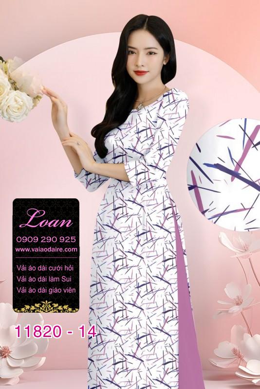 Vải áo dài in 3D