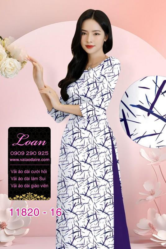 Vải áo dài in 3D