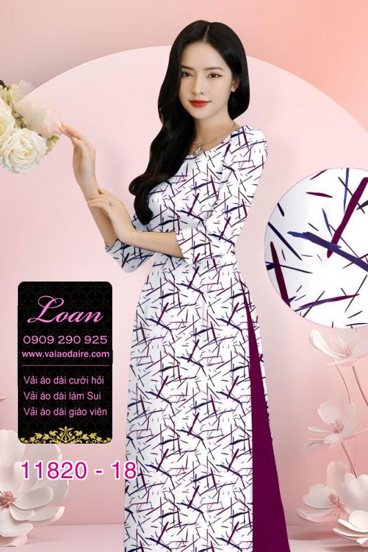 Vải áo dài in 3D