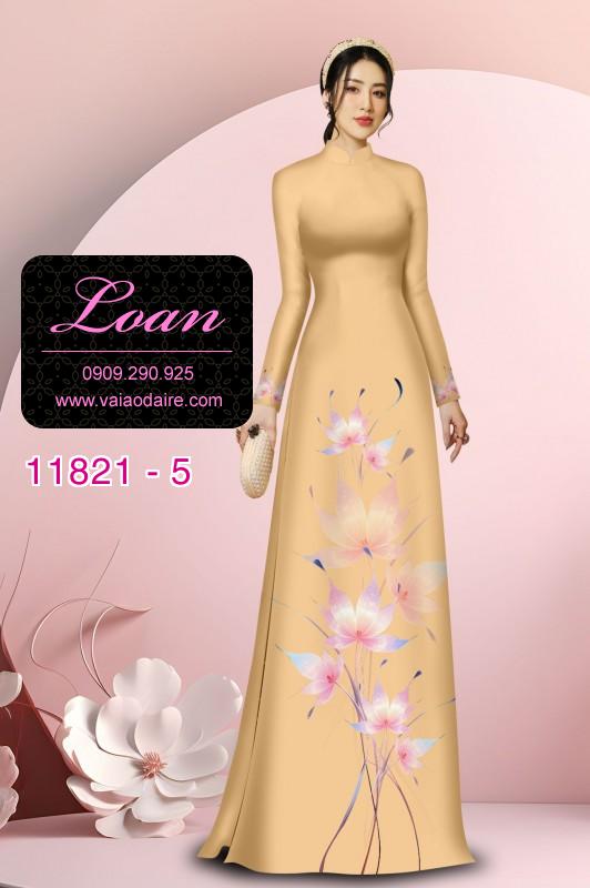 Vải áo dài in 3D Vải áo dài in 3D