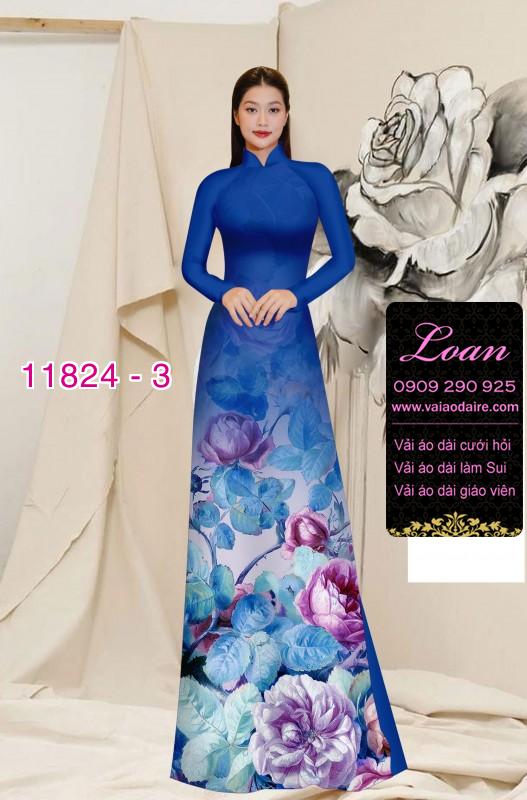 Vải áo dài in 3D