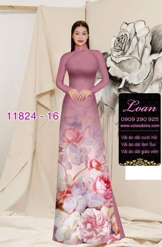 Vải áo dài in 3D