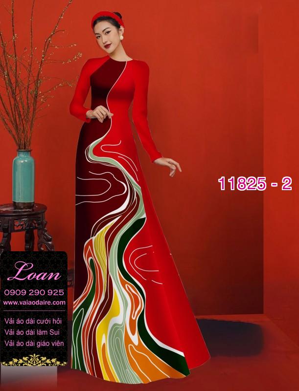 Vải áo dài in 3D hoa ảo
