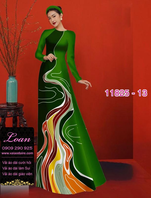 Vải áo dài in 3D hoa ảo