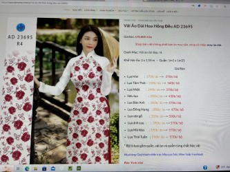 Vải đặt in tháng 6