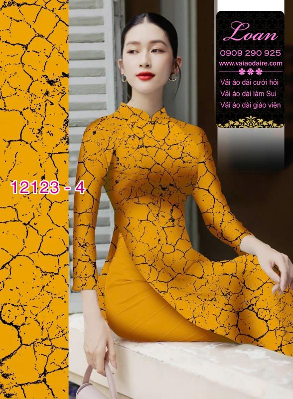 Vải áo dài in 2 da