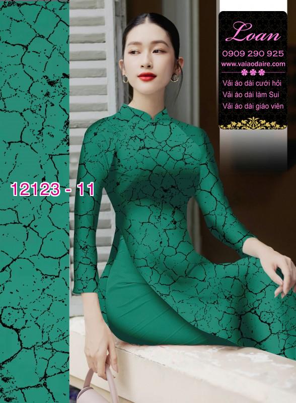 Vải áo dài in 2 da