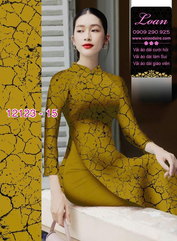 Vải áo dài in 2 da