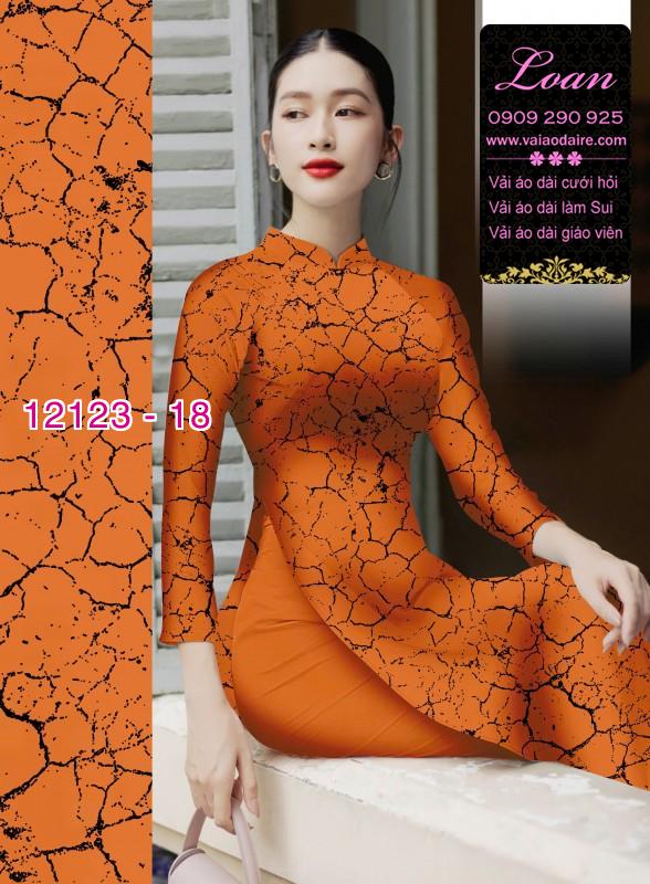 Vải áo dài in 2 da