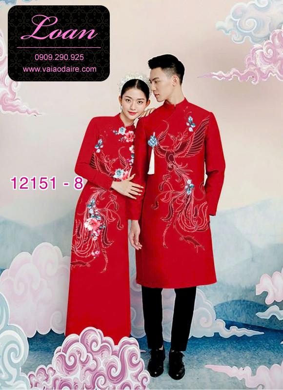 Vải áo dài đôi nam nữ Vải áo dài đôi nam nữ