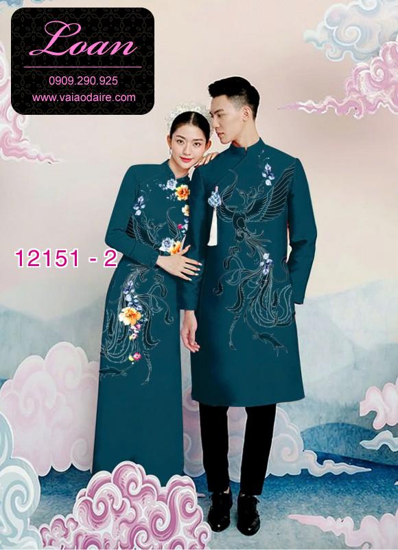 Vải áo dài đôi nam nữ Vải áo dài đôi nam nữ