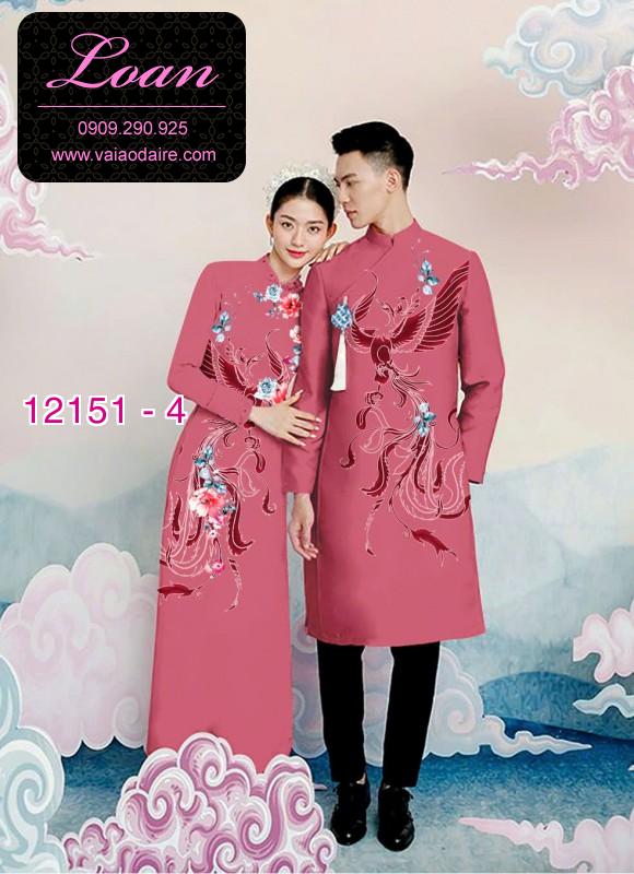 Vải áo dài đôi nam nữ Vải áo dài đôi nam nữ