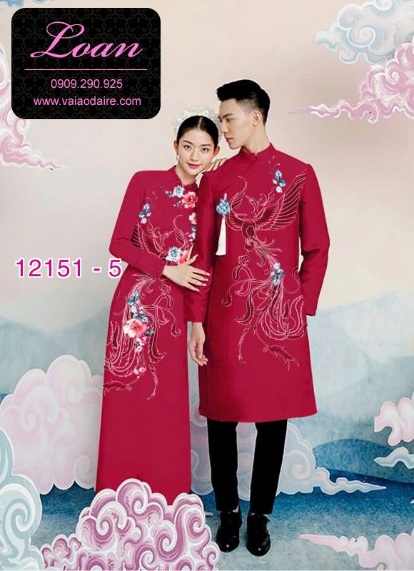 Vải áo dài đôi nam nữ Vải áo dài đôi nam nữ