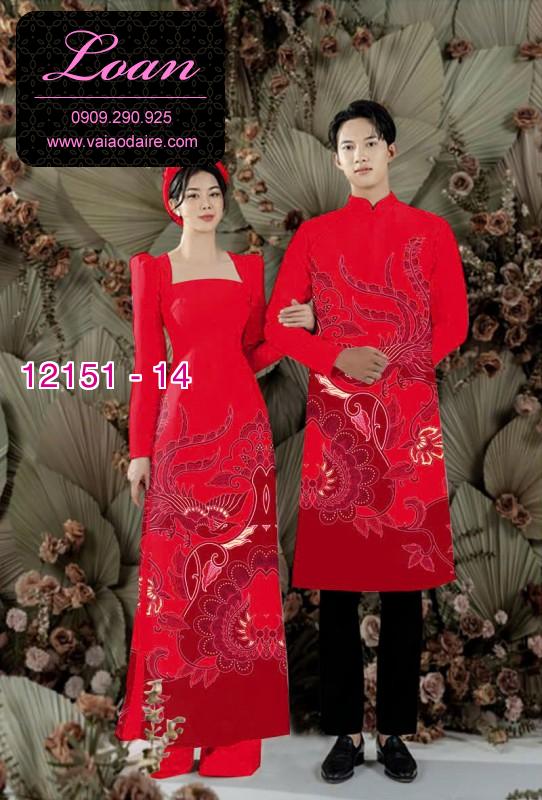 Vải áo dài đôi nam nữ Vải áo dài đôi nam nữ