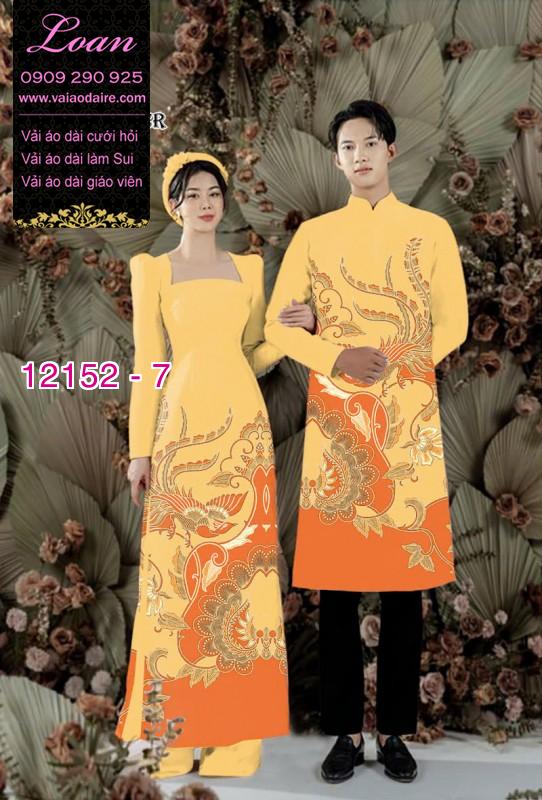 Vải áo dài đôi nam nữ Vải áo dài đôi nam nữ