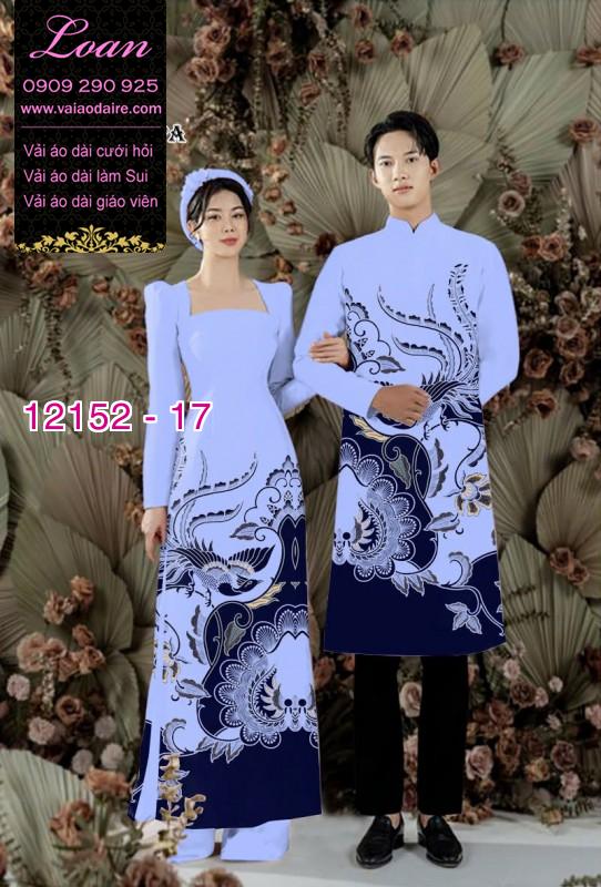 Vải áo dài đôi nam nữ Vải áo dài đôi nam nữ