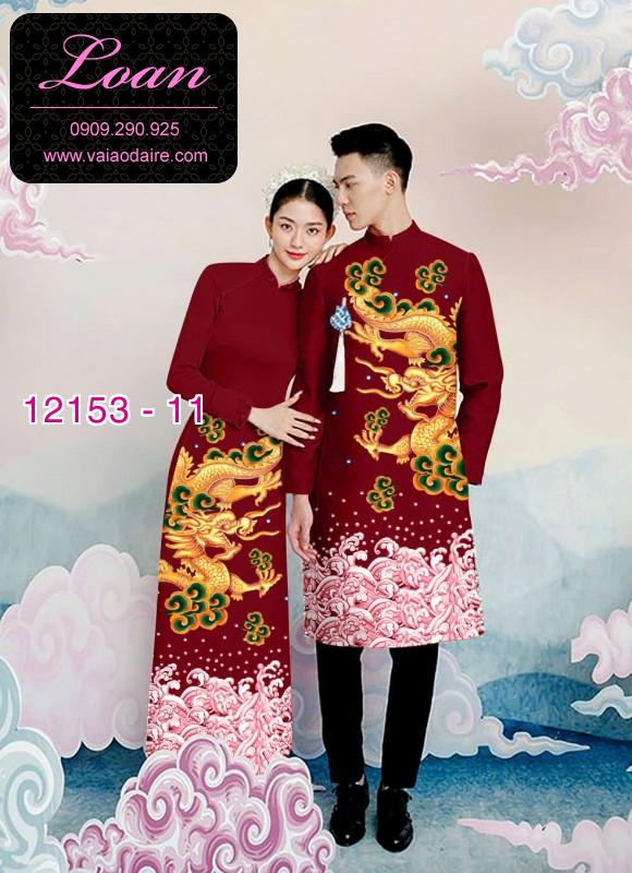 Vải áo dài đôi nam nữ Vải áo dài đôi nam nữ