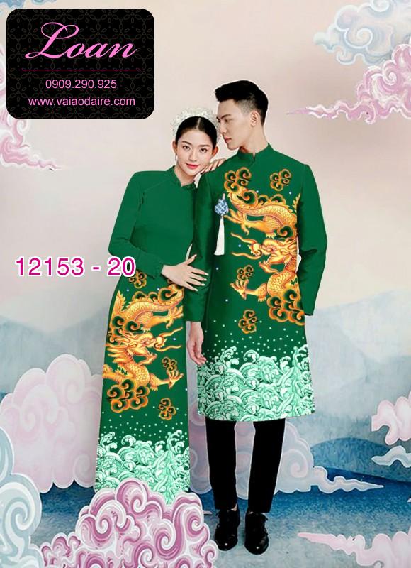 Vải áo dài đôi nam nữ Vải áo dài đôi nam nữ