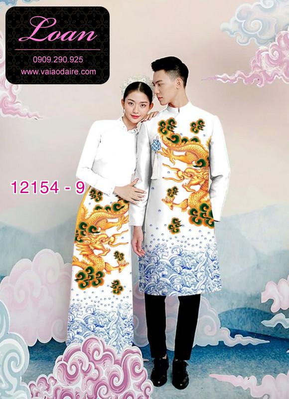 Vải áo dài đôi nam nữ Vải áo dài đôi nam nữ