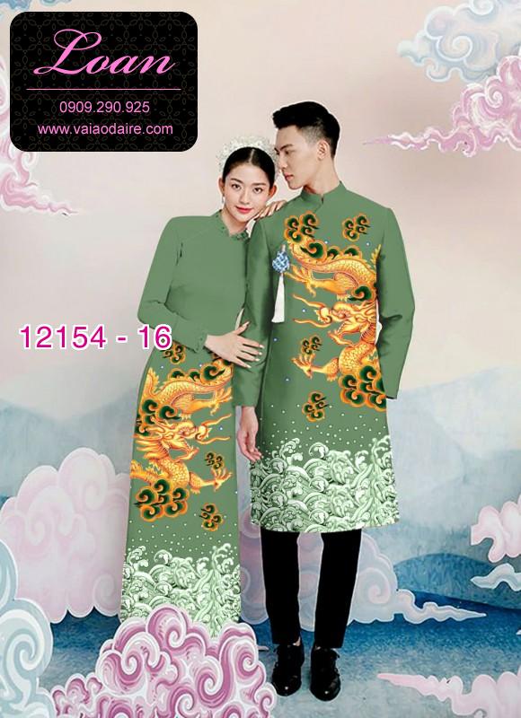 Vải áo dài đôi nam nữ Vải áo dài đôi nam nữ