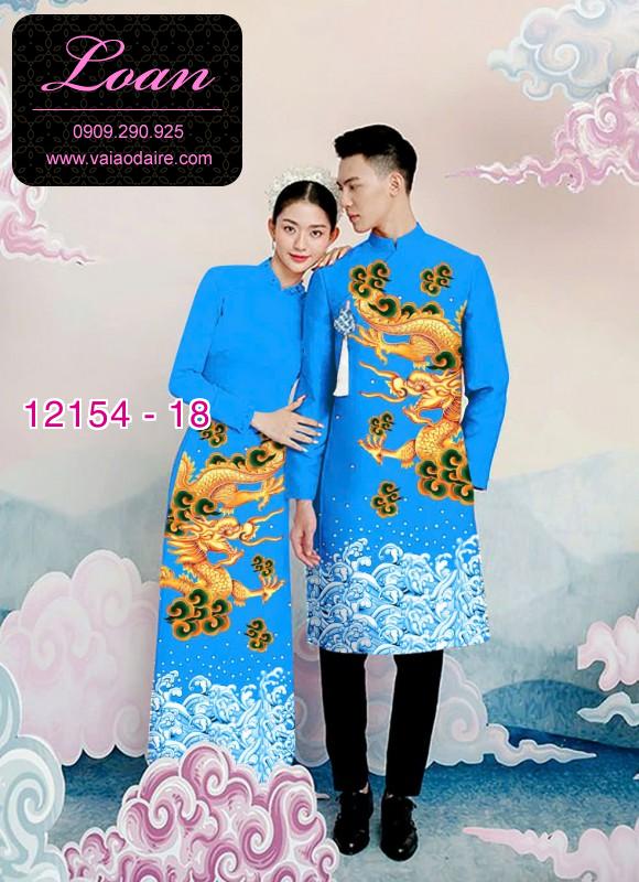Vải áo dài đôi nam nữ Vải áo dài đôi nam nữ