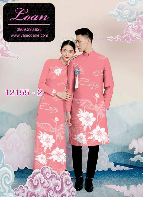 Vải áo dài đôi nam nữ Vải áo dài đôi nam nữ