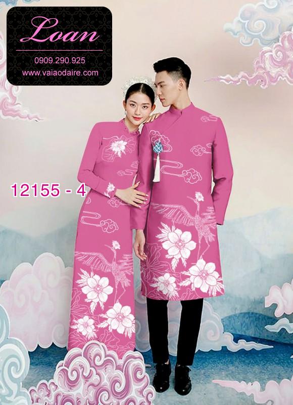 Vải áo dài đôi nam nữ Vải áo dài đôi nam nữ