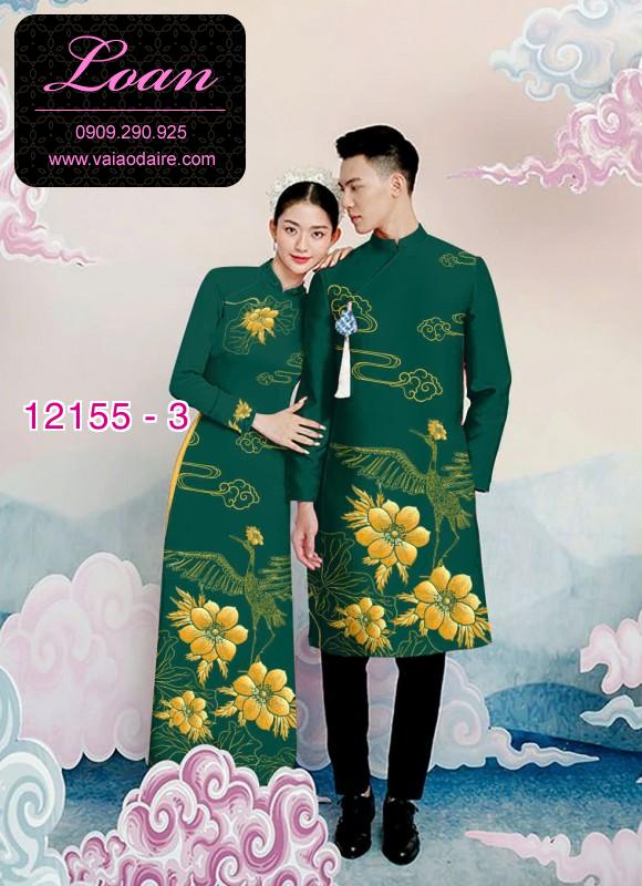 Vải áo dài đôi nam nữ Vải áo dài đôi nam nữ