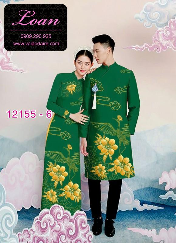 Vải áo dài đôi nam nữ Vải áo dài đôi nam nữ