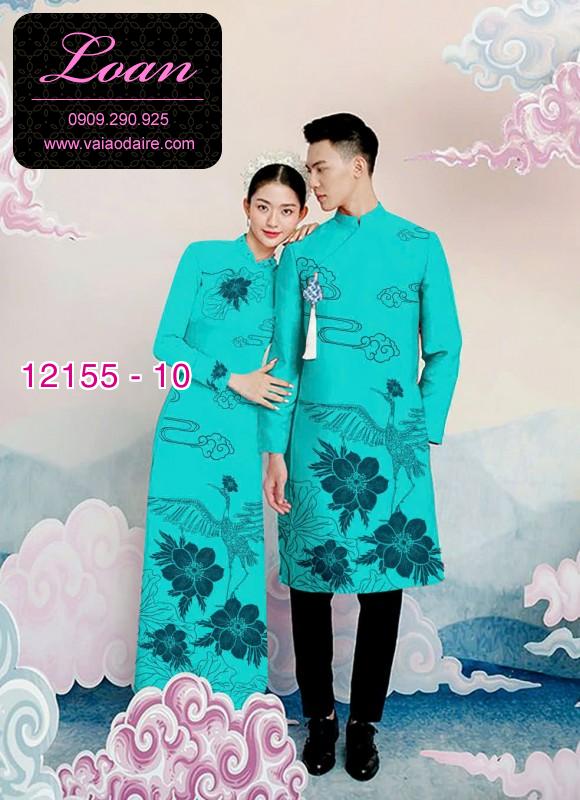 Vải áo dài đôi nam nữ Vải áo dài đôi nam nữ