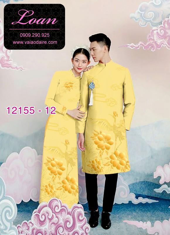 Vải áo dài đôi nam nữ Vải áo dài đôi nam nữ