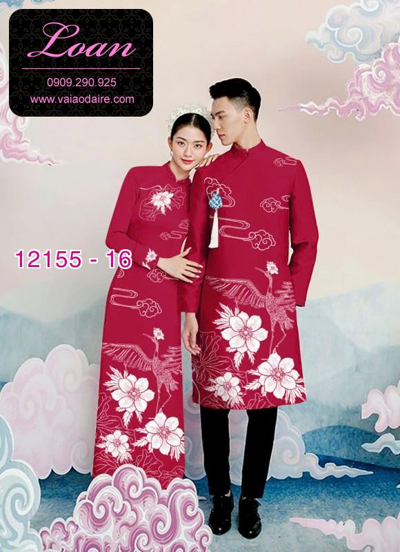 Vải áo dài đôi nam nữ Vải áo dài đôi nam nữ