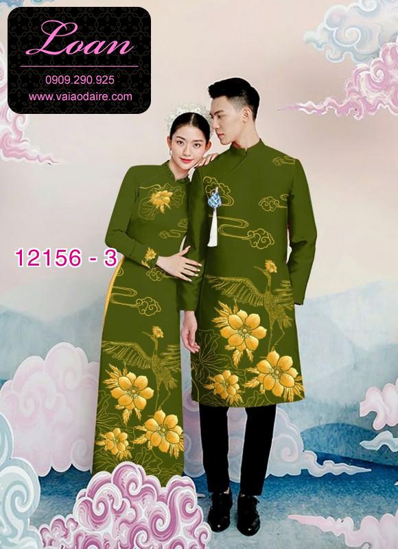Vải áo dài đôi nam nữ Vải áo dài đôi nam nữ