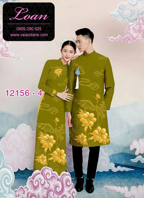 Vải áo dài đôi nam nữ Vải áo dài đôi nam nữ