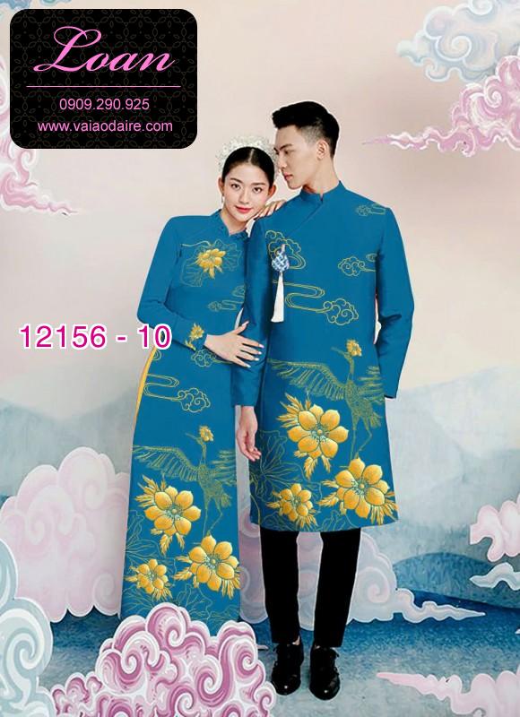 Vải áo dài đôi nam nữ Vải áo dài đôi nam nữ