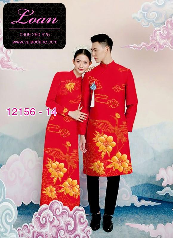 Vải áo dài đôi nam nữ Vải áo dài đôi nam nữ