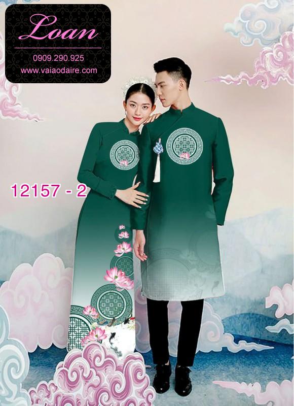Vải áo dài đôi nam nữ Vải áo dài đôi nam nữ