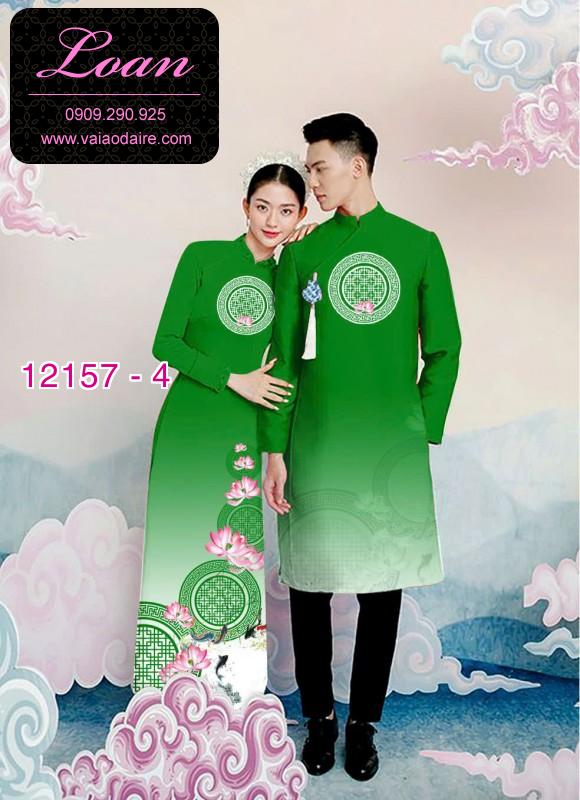 Vải áo dài đôi nam nữ Vải áo dài đôi nam nữ