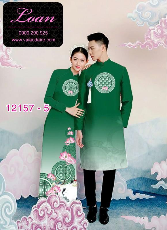 Vải áo dài đôi nam nữ Vải áo dài đôi nam nữ